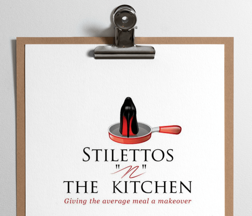 Spiked N Logo - logo design for stilettos n the kitchen catering