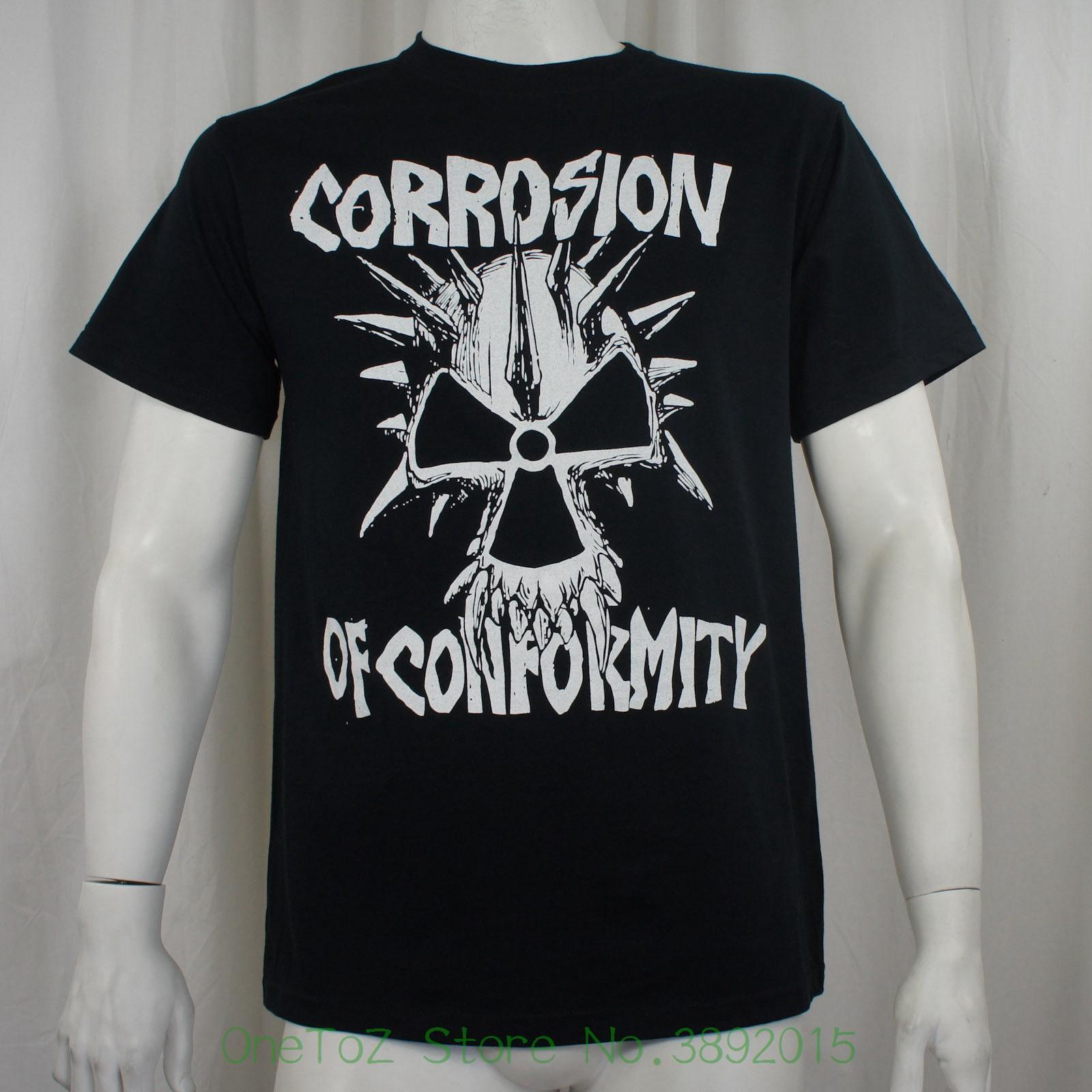 Spiked N Logo - Men'S T Shirt 2018 Newest Authentic Corrosion Of Conformity Old
