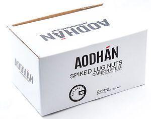 Spiked N Logo - 92mm Long Aodhan XT92 12X1.25 | Chrome | STEEL | Spiked Lug Nuts ...