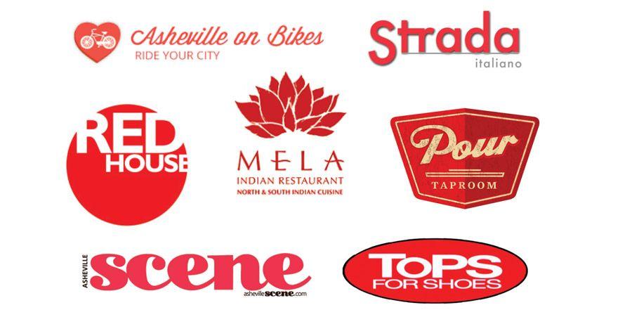 Red Apostrophe Logo - Seeing Red in Asheville - Color Choice in Logo Design
