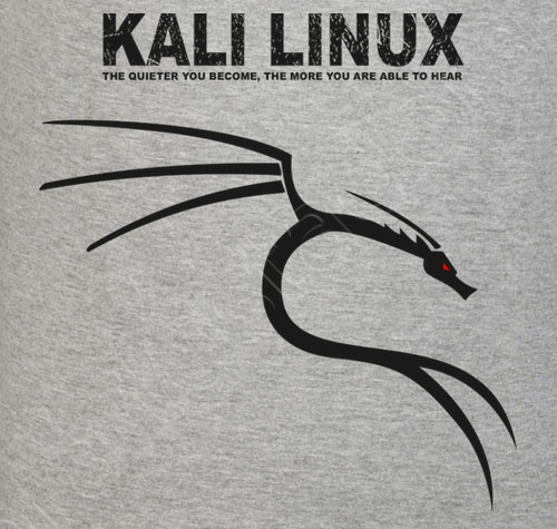 Kali Linux Logo - kali linux logo black. T-shirt - 1047497 | Tostadora.co.uk