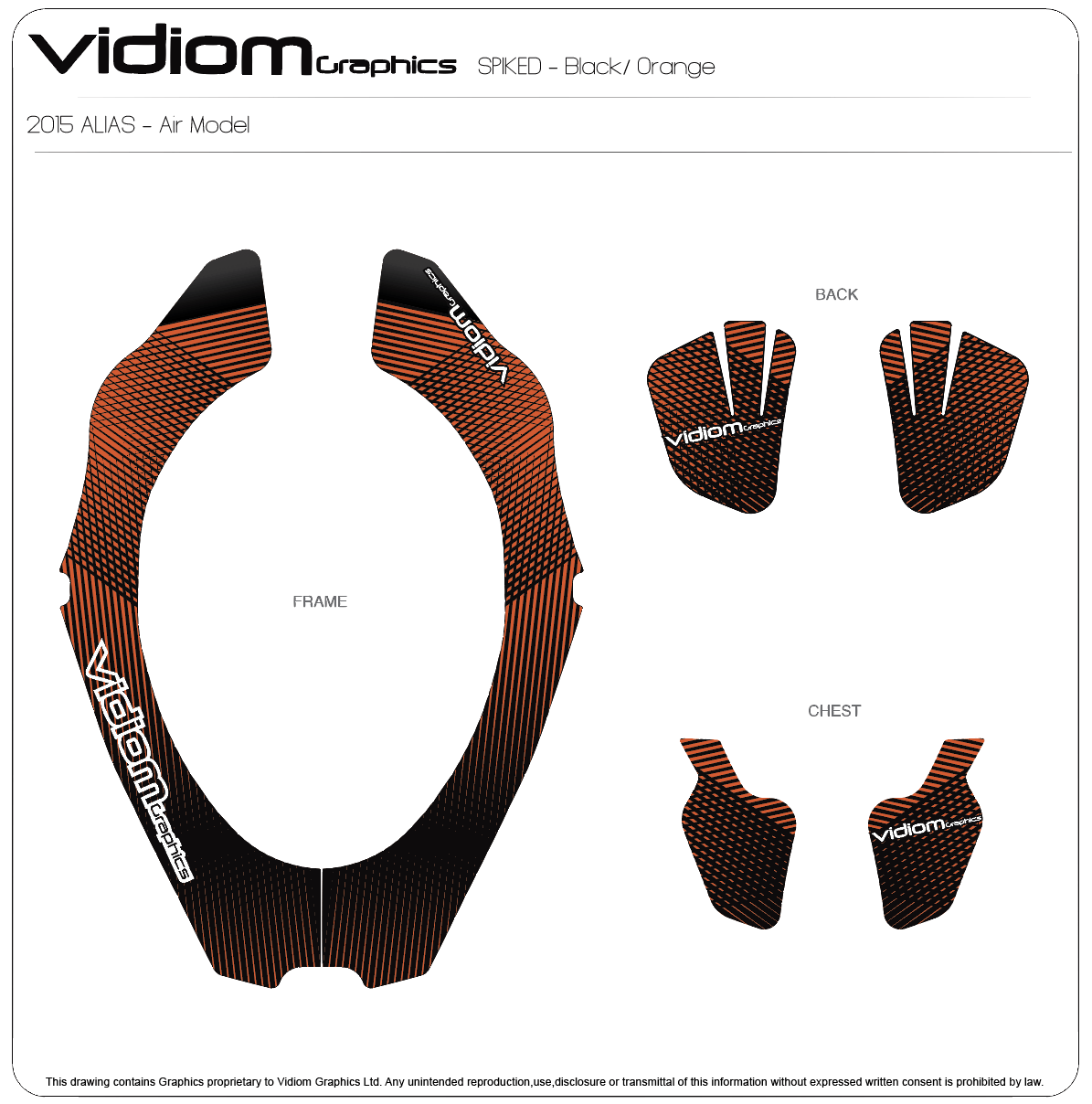 Spiked N Logo - Atlas Neck Brace Spiked Decal – Vidiom Graphics