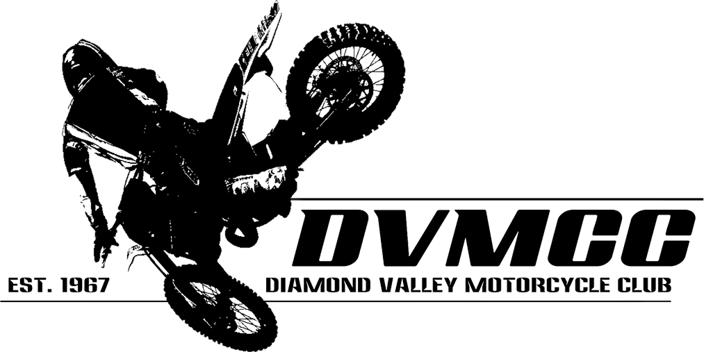 Dirt Bike Racing Logo - Diamond Valley Motor Cycle Club | DVMCC