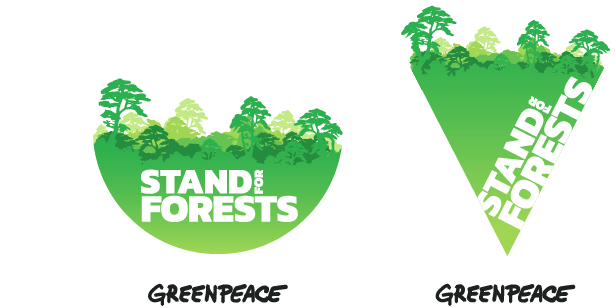 Greenpeace Logo - Stand for Forests