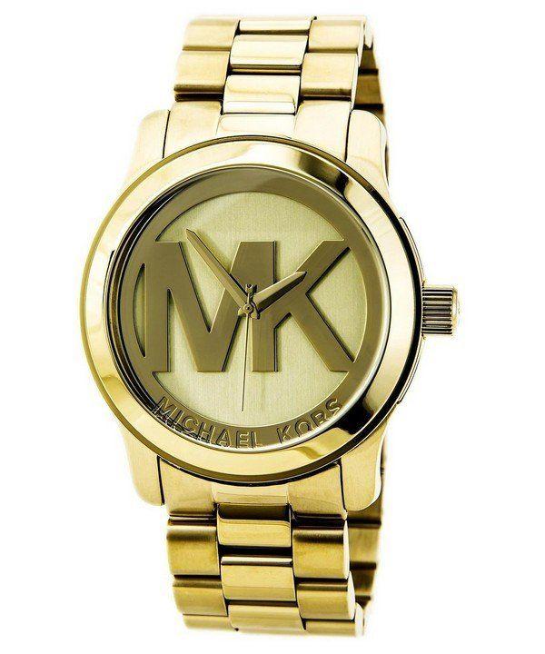 Michael Kors MK Logo - Michael Kors Embossed MK logo MK5473 Women's Watch