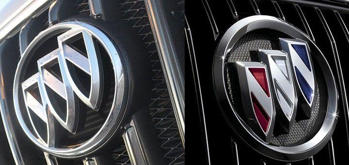 Buick Tri Shield Logo - Buick Tri Shield Logo: Monochrome Vs. Color