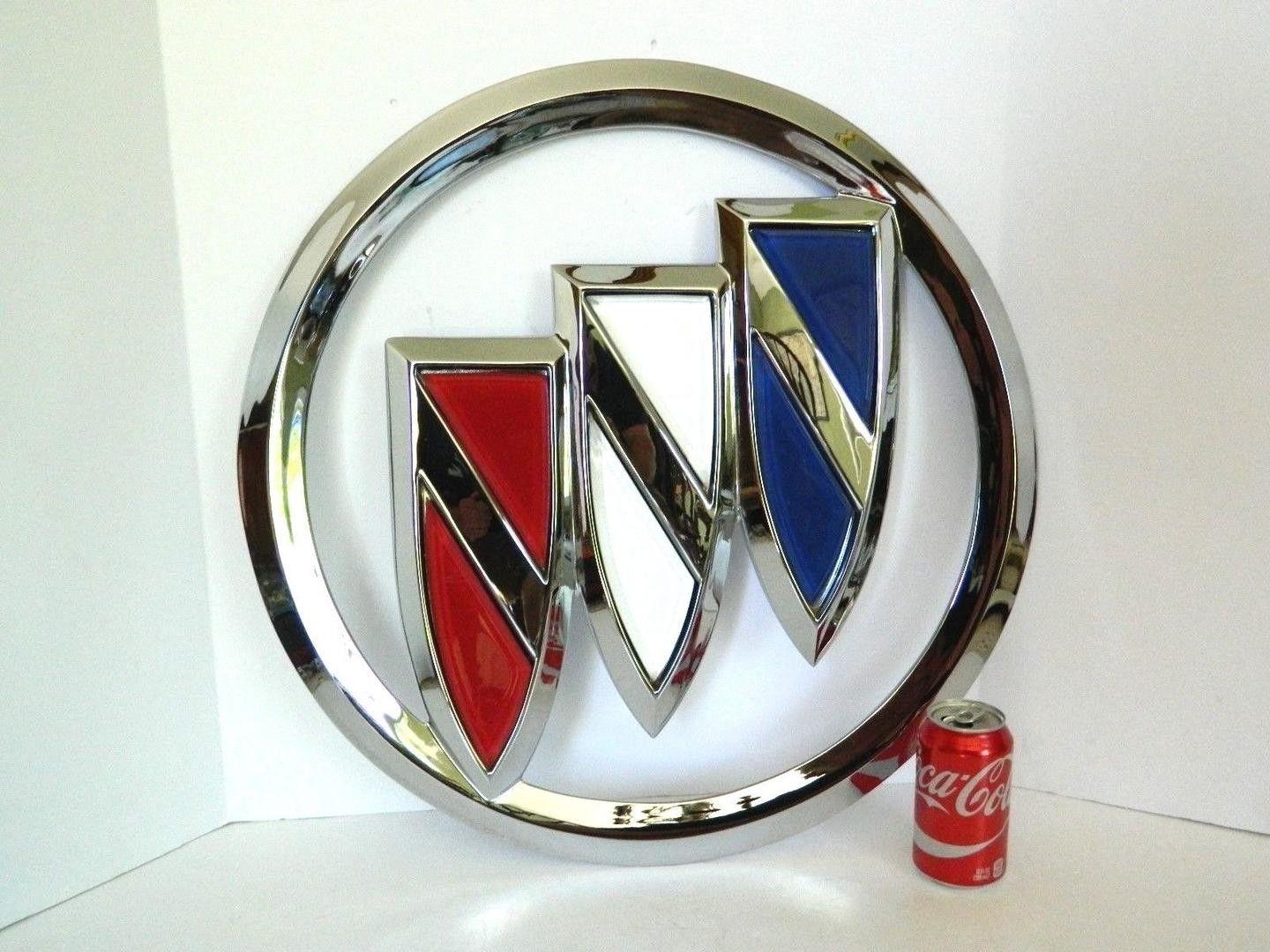 Buick Tri Shield Logo - Huge Custom Buick Tri Shield Emblem Sign, North American