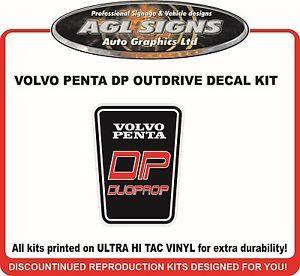 Volvo Penta Logo - VOLVO PENTA DP duoprop Outdrive Decal Kit Reproductions