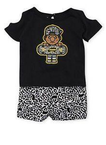 Girl Trukfit Logo - Girls Trukfit 2 Piece Outfit Shirt & Shorts Set Size 6X