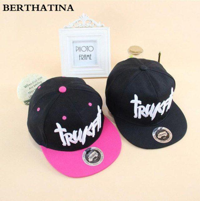 Girl Trukfit Logo - BERTHATINA Street Adjustable TRUKFIT Fashion Hat Girl Boy Snapback