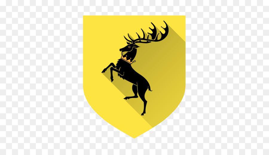 Yellow Horn Logo - silhouette brand deer yellow horn - Baratheon png download - 512*512 ...