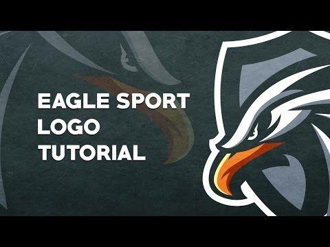 Eagle Sports Logo - Speed Art Tutorial Eagle Sport Logo Using Corel Draw X7