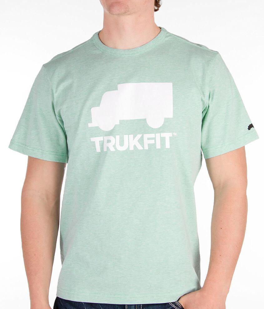 Girl Trukfit Logo - Trukfit Logo T Shirt's T Shirts In Beach Glass Heather