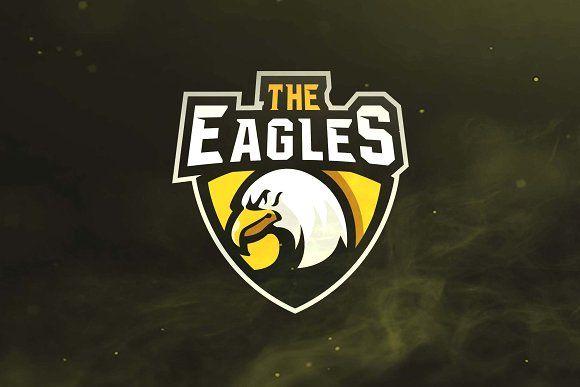 Eagle Sports Logo - The Eagle Sport and Esports Logo Logo Templates Creative Market