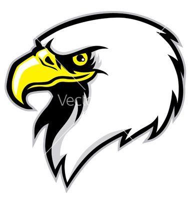 Eagle Sports Logo - Eagle head mascot vector. Stuffs. Eagle head, Logo design, Eagle