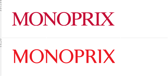 Red Apostrophe Logo - Brand New: Bonjour Mon'op
