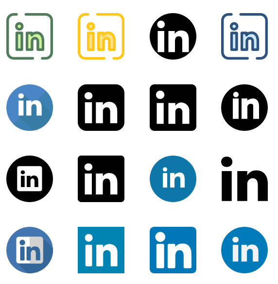 LinkedIn Icon Vector Logo - LinkedIn icons vector (.EPS + .SVG + .PNG) download