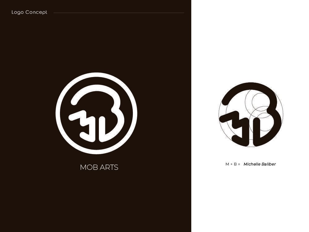 Michelle Logo - MB Logo Identity by Michelle Baliber | Dribbble | Dribbble