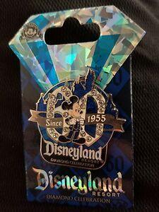 Mickey Mouse Diamond Logo - Disneyland 60th Anniversary Diamond Celebration Mickey Mouse Logo ...