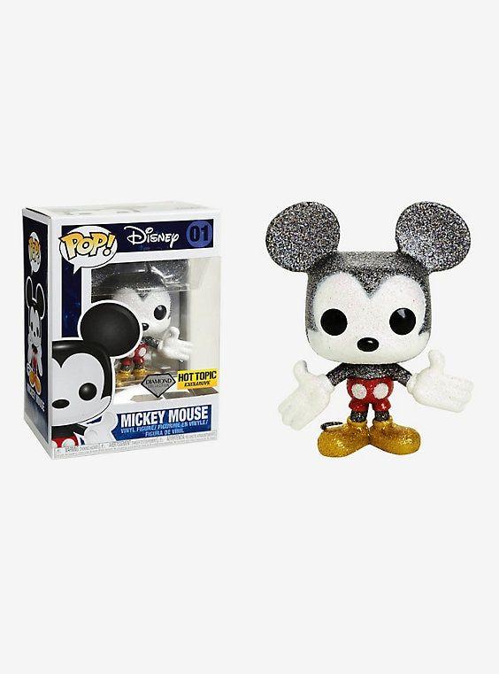 Mickey Mouse Diamond Logo - Funko Disney Diamond Collection Pop! Mickey Mouse Vinyl Figure ...