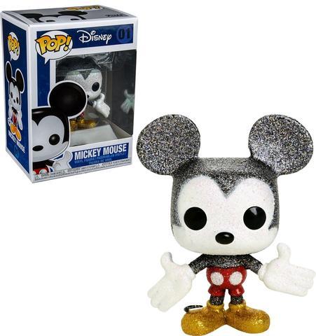 Mickey Mouse Diamond Logo - Disney Funko Pop! Mickey Mouse (Diamond) – Big Apple Collectibles