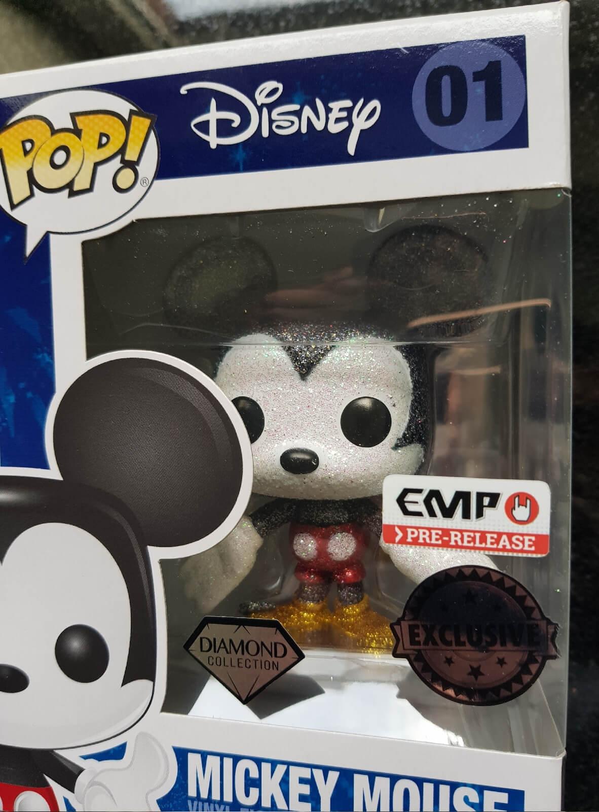 Mickey Mouse Diamond Logo - Mickey Mouse - Diamond Collection Disney Hot Topic Exclusive Funko ...