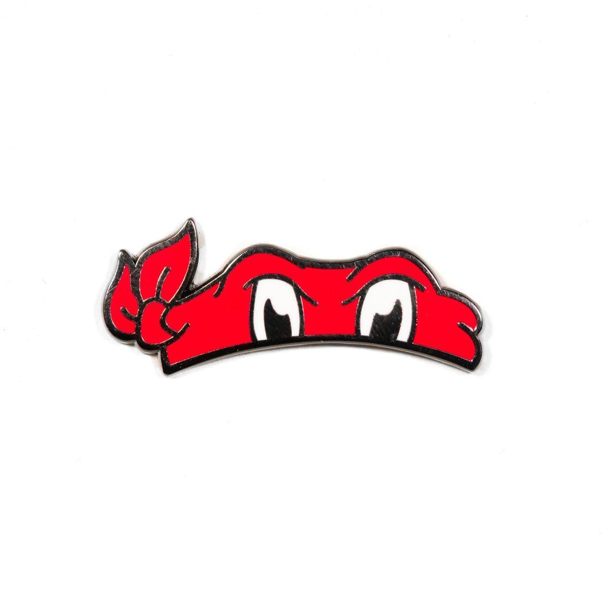Red Bandana Logo - TMNT Pins - Warrior Pins