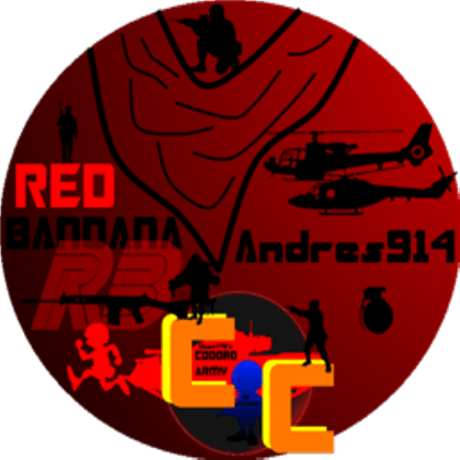 Red Bandana Logo - Red Bandana Official Logo - Roblox