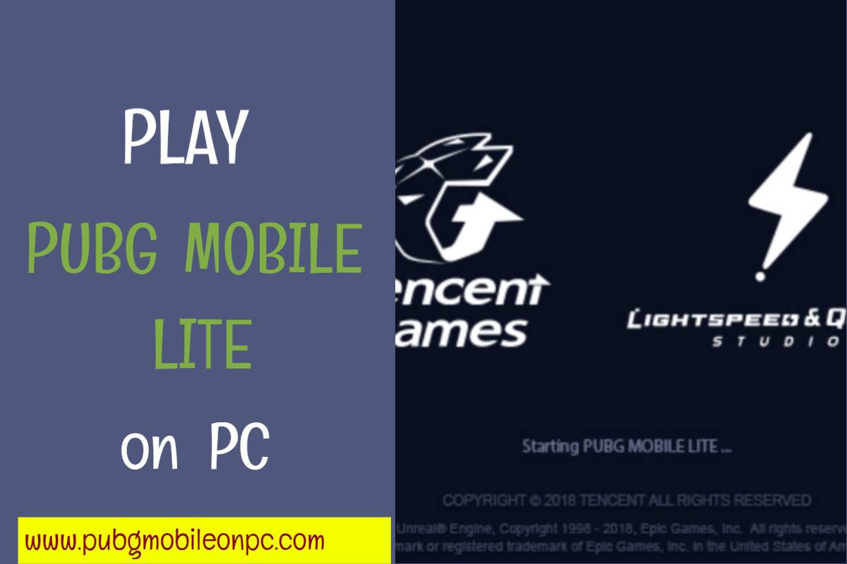 Tencent Games Logo - PUBG Mobile Lite on PC (Windows7,8,10) | Download Free & Play