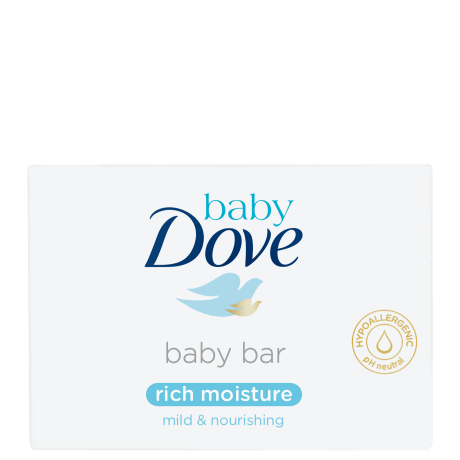 Moisture Cream Logo - Baby Dove Rich Moisture Bar