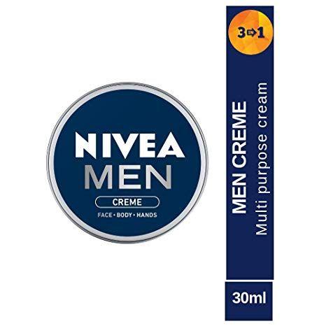 Moisture Cream Logo - Nivea Men Crème Moisturiser Cream, 30ml: Amazon.in: Beauty