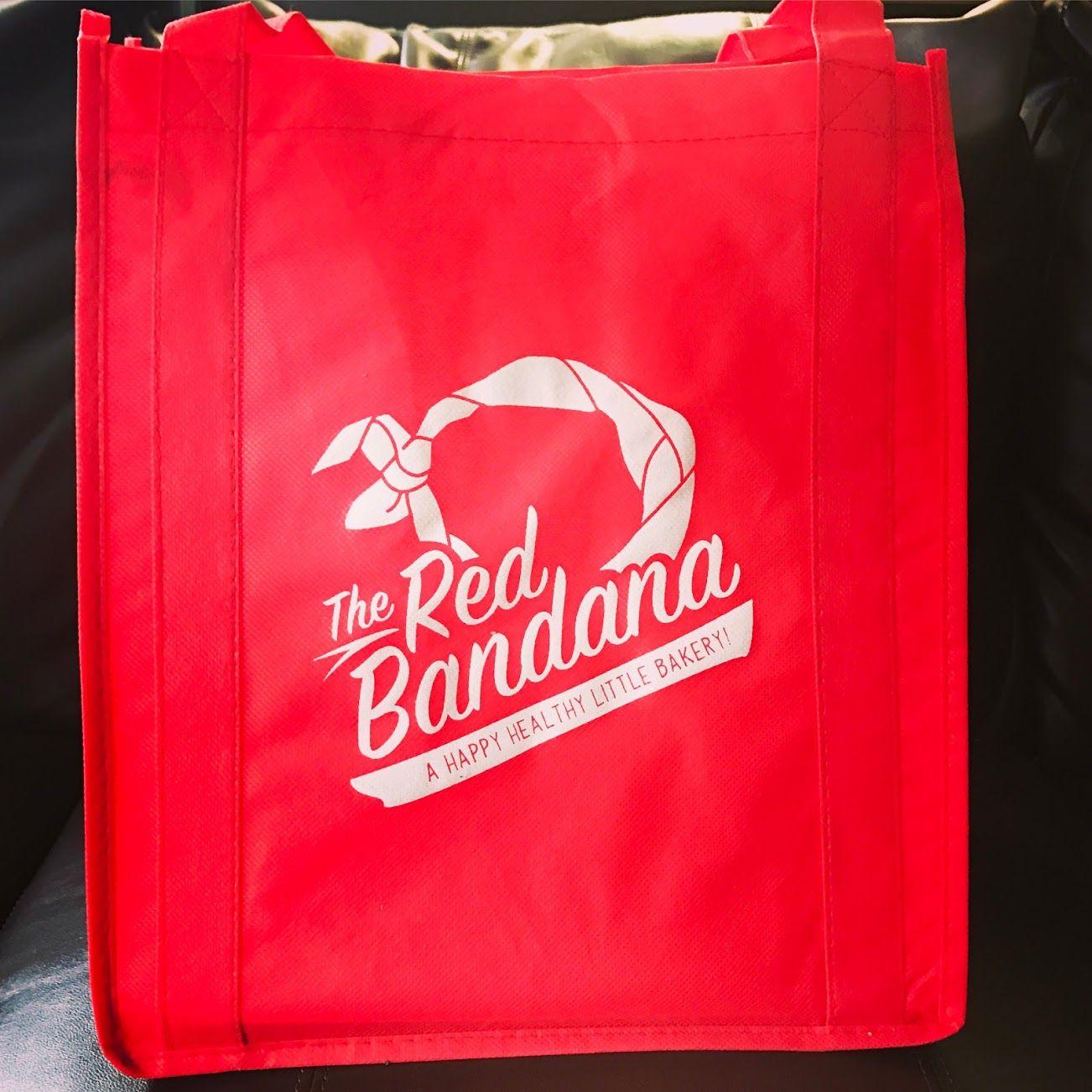 Red Bandana Logo - Red Bandana Tote Bag - The Red Bandana Bakery