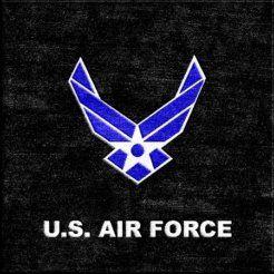 United States Air Force Logo - Air Force Logo Rugs. Custom Air Force Rugs