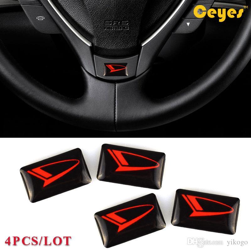 Daihatsu Car Logo - 2019 Car Styling Epoxy Car Logo Sticker Cute Fashion Label For ...