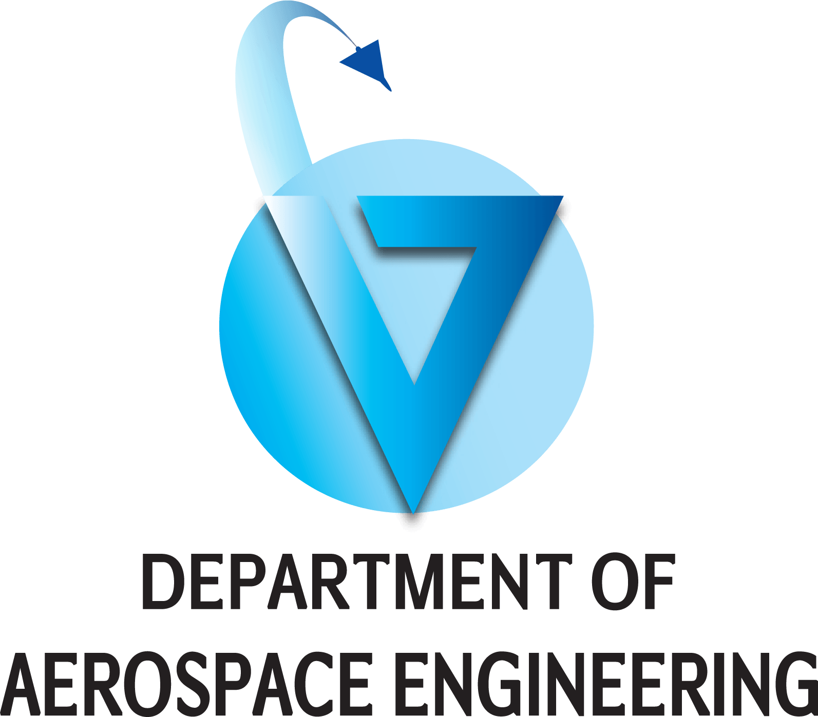 Teal Colored Logo - Department logos with English text | Faculty of Aerospace Engineering