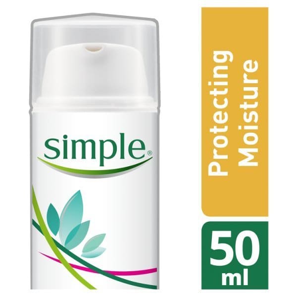 Moisture Cream Logo - Simple Kind To Skin+ Protecting Moisture Cream SPF 30 50ml | Superdrug