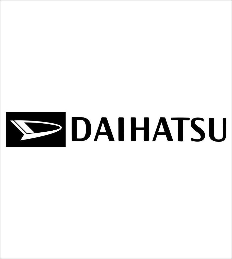 Daihatsu Car Logo - Daihatsu 2 Car Logo Decal – North 49 Decals