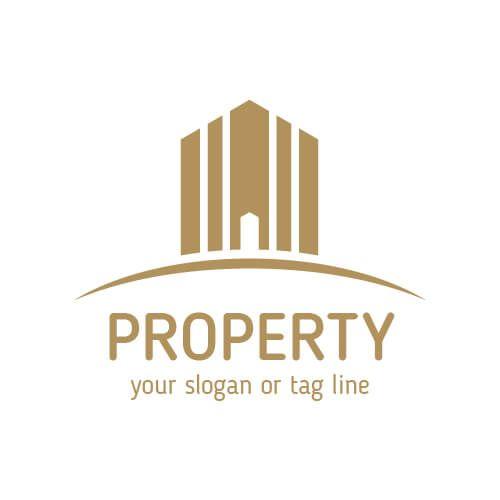 Property Logo - Real Estate Property company logo templates Vector