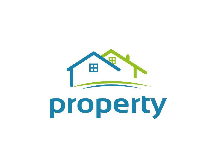 Property Logo - Property Logo - Abstract Outlined Houses - FreeLogoVector