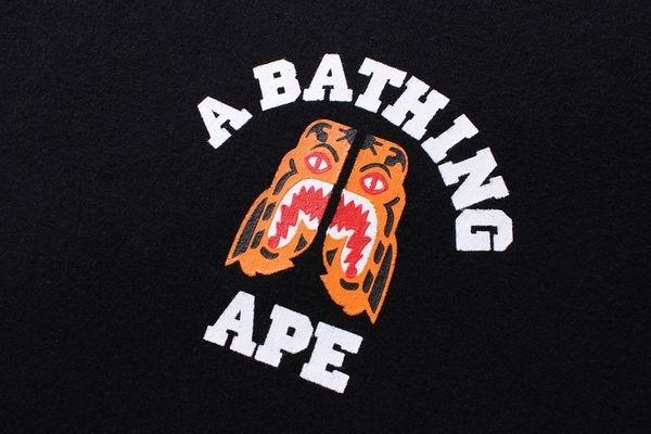BAPE Tiger Logo - A Bathing Ape (Bape) Tiger Shark Long Tee Online Shop
