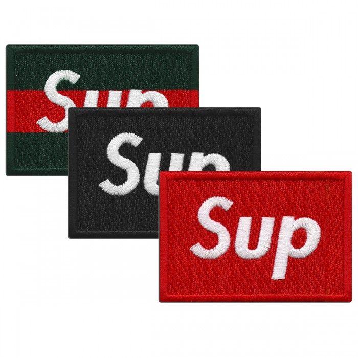 Hpebeast Supreme Box Logo - Custom Sup Box Logo Hypebeast Supreme Iron On Patch