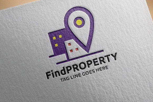 Property Logo - Find Property Logo Template by salmon.black on @creativemarket ...