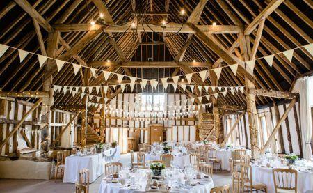 Rustic Wedding Venue Logo - Clock Barn. Exclusive Wedding Venue in Rural Hampshire location, UK