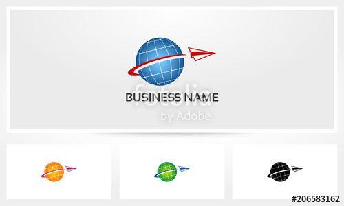 Around the Globe Logo - Travel Around Globe Logo Stock Image And Royalty Free Vector Files