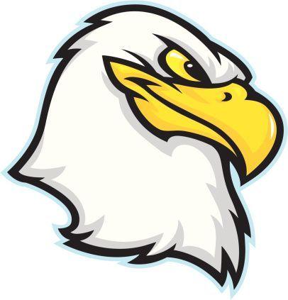 Eagle Head Logo - Eagle Head vector art illustration | Eagles Logos | Logo design ...