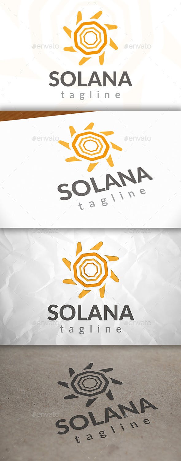 Modern Sun Logo - Modern Sun Logo