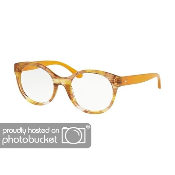 Yellow Horn Logo - Shop Tory Burch Round TY2086 Women's YELLOW HORN Frame DEMO LENS ...