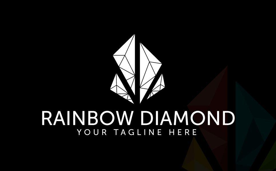 Rainbow Diamond Logo - Rainbow Diamond Logo Template