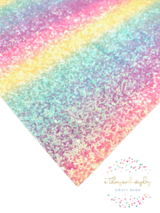 Rainbow Diamond Logo - RAINBOW DIAMOND - Chunky glitter fabric – A Thousand Wishes Craft Shop