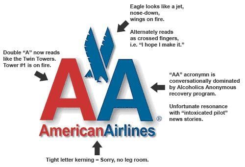 Double AA Airline Logo - Brand Control Tower to American Airlines: Prepare Your Black Boxes ...
